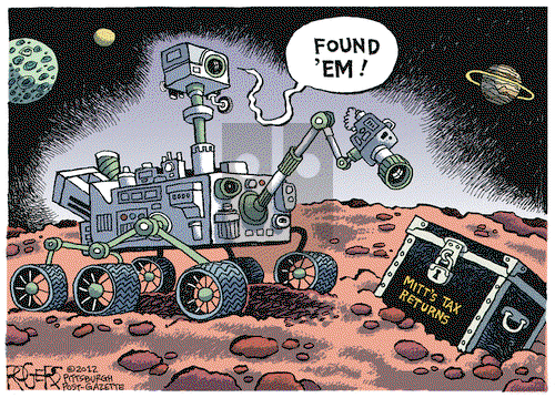 Rob Rogers on Thursday August 9, 2012 Comic Strip