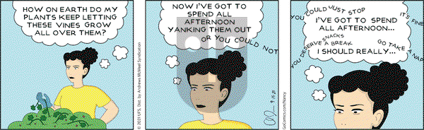 Nancy on Wednesday September 15, 2021 Comic Strip