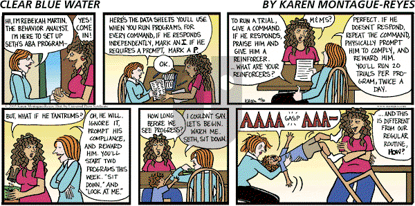 Clear Blue Water on Sunday October 30, 2005 Comic Strip