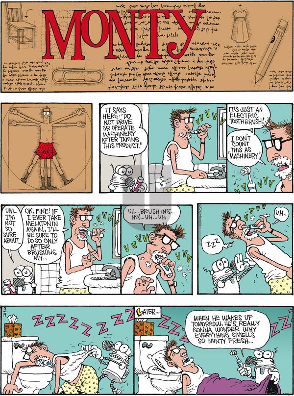 Monty on Sunday September 19, 2021 Comic Strip