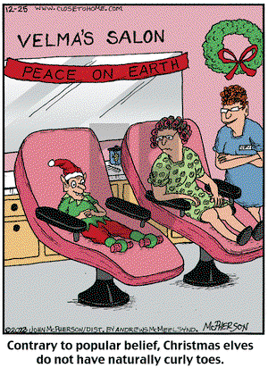 Close to Home on Monday December 25, 2023 Comic Strip