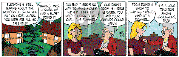 Luann on Monday June 5, 2006 Comic Strip