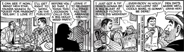 Alley Oop on Wednesday November 19, 1980 Comic Strip