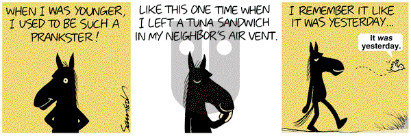 Dark Side of the Horse on Monday January 17, 2011 Comic Strip