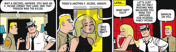 Rip Haywire on Friday January 31, 2020 Comic Strip