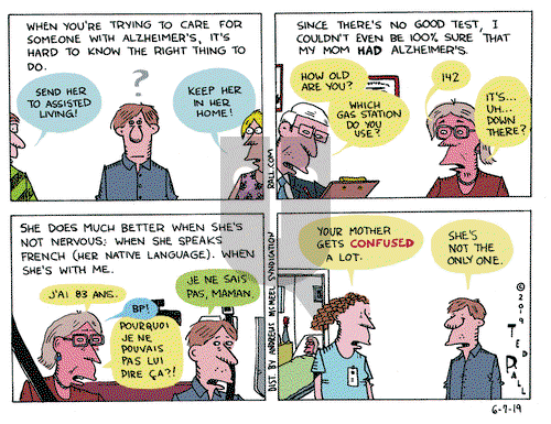 Ted Rall on Friday June 7, 2019 Comic Strip