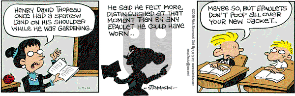 Soup to Nutz - Old on Thursday January 7, 2010 Comic Strip
