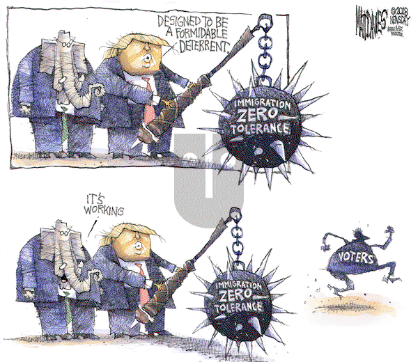 Matt Davies on Wednesday June 20, 2018 Comic Strip