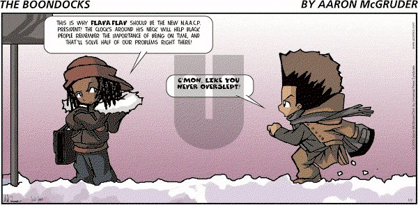 The Boondocks on Sunday August 5, 2012 Comic Strip