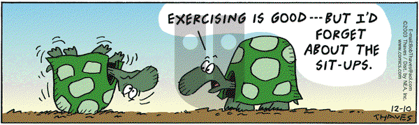 Frank and Ernest on Wednesday December 10, 2003 Comic Strip