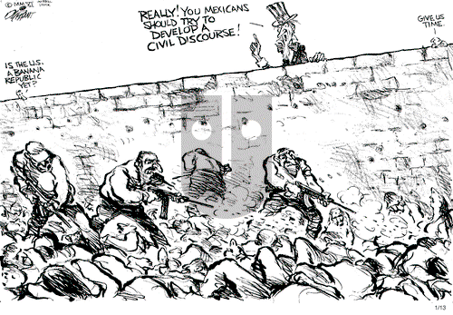 Pat Oliphant on Thursday January 13, 2011 Comic Strip