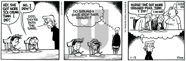 Grand Avenue on Tuesday November 18, 2003 Comic Strip