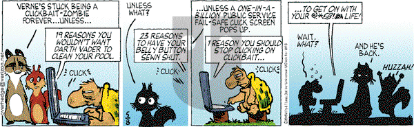 Over the Hedge on Friday May 8, 2015 Comic Strip