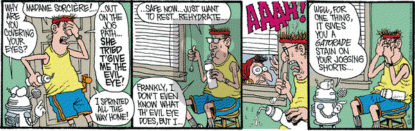 Monty on Wednesday April 22, 2015 Comic Strip