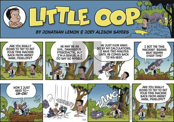 Alley Oop - Sunday May 22, 2022 Comic Strip