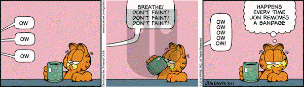Garfield on Friday March 11, 2016 Comic Strip