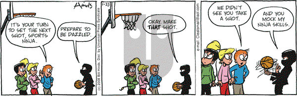 Cleats on Wednesday January 23, 2008 Comic Strip