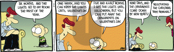 The Buckets on Tuesday December 26, 2017 Comic Strip