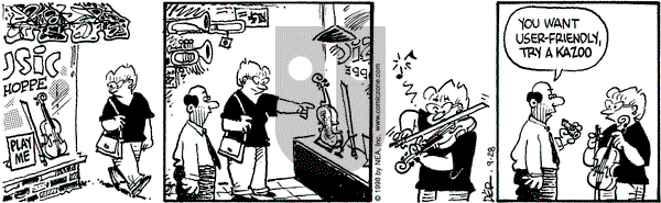 Betty - Monday September 28, 1998 Comic Strip
