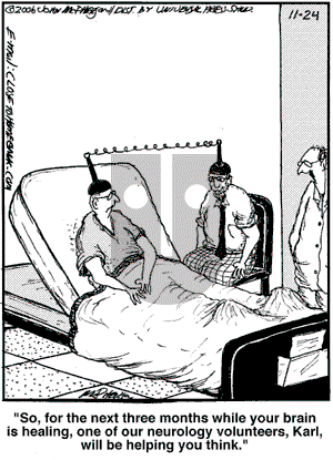 Close to Home on Friday November 24, 2006 Comic Strip