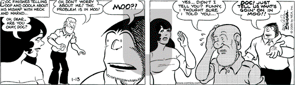 Alley Oop on Thursday January 13, 2005 Comic Strip