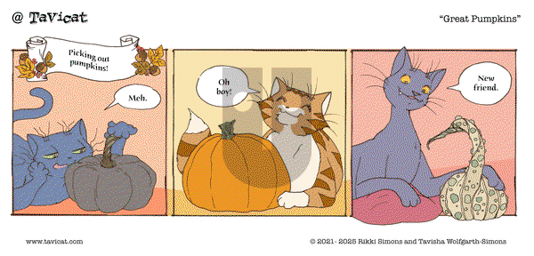 @Tavicat on Friday October 17, 2025 Comic Strip