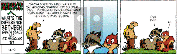 Over the Hedge on Monday December 2, 2013 Comic Strip