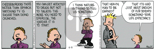 Frazz on Thursday December 8, 2005 Comic Strip