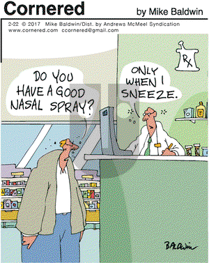 Cornered on Wednesday February 22, 2017 Comic Strip