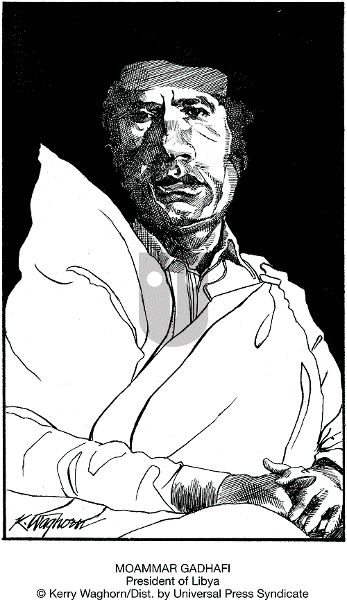 Faces in the News by Kerry Waghorn on Monday May 15, 2006 Comic Strip