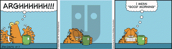 Garfield - Monday October 7, 2024 Comic Strip