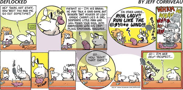 DeFlocked on Sunday October 14, 2012 Comic Strip