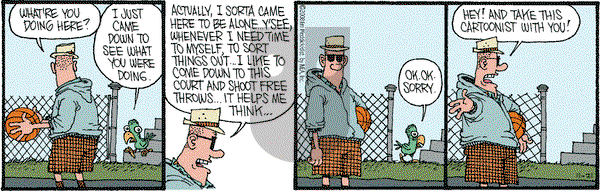 Monty on Friday November 21, 2008 Comic Strip