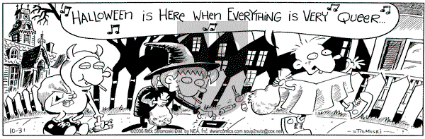 Soup to Nutz - Old on Tuesday October 31, 2006 Comic Strip
