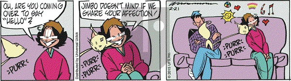 Rose is Rose on Saturday February 21, 2015 Comic Strip