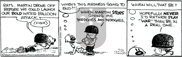 Red and Rover on Wednesday April 20, 2005 Comic Strip