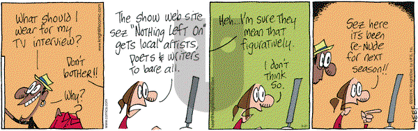 The Knight Life on Tuesday March 31, 2009 Comic Strip