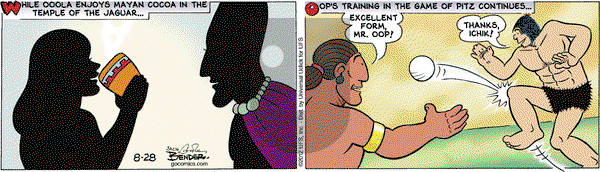 Alley Oop on Tuesday August 28, 2012 Comic Strip