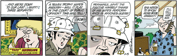 Doonesbury on Friday February 15, 2002 Comic Strip