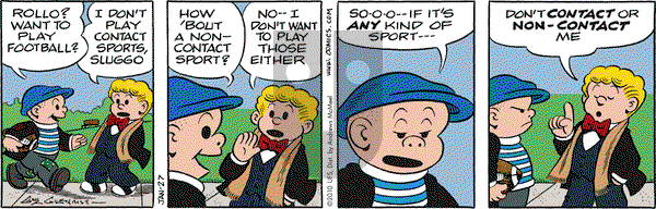 Nancy on Friday January 27, 2017 Comic Strip