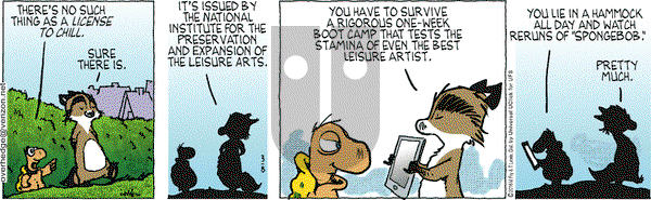 Over the Hedge on Tuesday March 8, 2016 Comic Strip