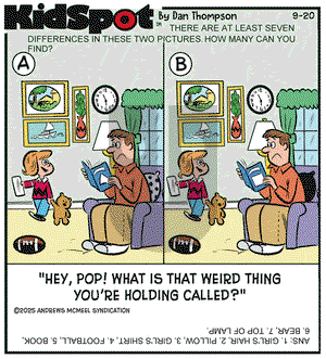 KidSpot on Saturday September 20, 2025 Comic Strip