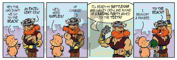 Ink Pen - Friday July 4, 2008 Comic Strip