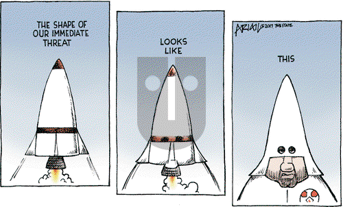 Robert Ariail on Tuesday August 15, 2017 Comic Strip