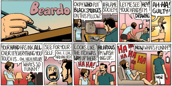 Beardo - Monday August 13, 2012 Comic Strip