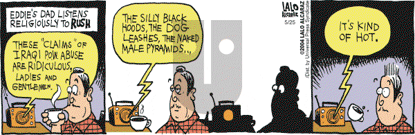 La Cucaracha on Tuesday May 25, 2004 Comic Strip