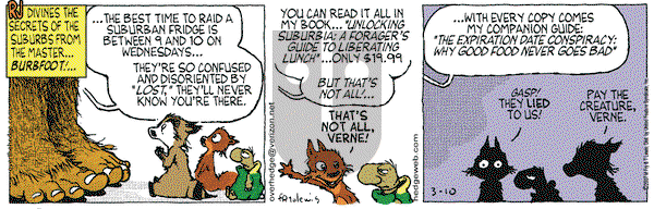 Over the Hedge on Saturday March 10, 2007 Comic Strip