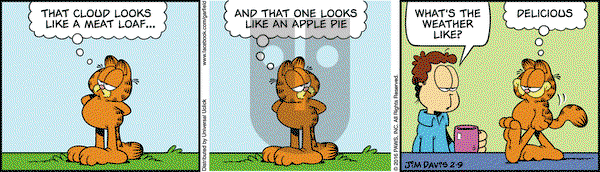 Garfield on Tuesday February 9, 2016 Comic Strip