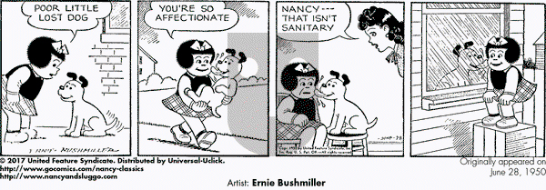Nancy Classics on Wednesday June 28, 2017 Comic Strip