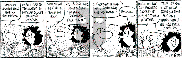 Baby Blues on Saturday April 6, 1996 Comic Strip
